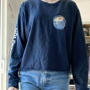 Brandy Melville Golden Coast Long Sleeve Tee